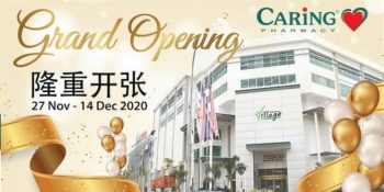 Caring-Pharmacy-Opening-Promotion-at-Tesco-Kepong-350x175 - Beauty & Health Health Supplements Kuala Lumpur Personal Care Promotions & Freebies Selangor 