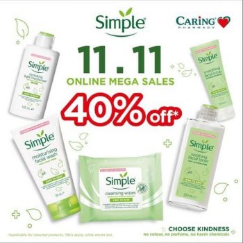 Caring-Pharmacy-Simple-11.11-Mega-Sale-350x350 - Beauty & Health Health Supplements Johor Kedah Kelantan Kuala Lumpur Malaysia Sales Melaka Negeri Sembilan Online Store Pahang Penang Perak Perlis Personal Care Putrajaya Sabah Sarawak Selangor Terengganu 