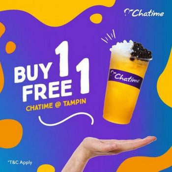 Chatime-Tampin-Buy-1-Free-1-Promotion-350x350 - Beverages Food , Restaurant & Pub Johor Kedah Kelantan Kuala Lumpur Melaka Negeri Sembilan Pahang Penang Perak Perlis Promotions & Freebies Putrajaya Sabah Sarawak Selangor Terengganu 