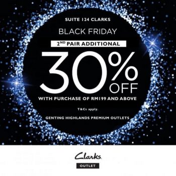 Clarks-Black-Friday-Sale-at-Genting-Highlands-Premium-Outlets-350x350 - Bags Fashion Accessories Fashion Lifestyle & Department Store Footwear Malaysia Sales Pahang 
