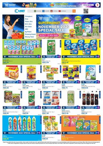 Cmart-November-2020-Special-Sale-Promotion-350x495 - Johor Kedah Kelantan Kuala Lumpur Melaka Negeri Sembilan Pahang Penang Perak Perlis Promotions & Freebies Putrajaya Sabah Sarawak Selangor Supermarket & Hypermarket Terengganu 