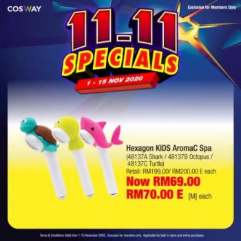 Cosway-11.11-Special-Sale-Promotion-4-350x350 - Beauty & Health Health Supplements Johor Kedah Kelantan Kuala Lumpur Melaka Negeri Sembilan Online Store Pahang Penang Perak Perlis Personal Care Promotions & Freebies Putrajaya Sabah Sarawak Selangor Terengganu 