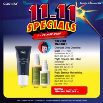 Cosway-11.11-Special-Sale-Promotion-8-350x349 - Beauty & Health Health Supplements Johor Kedah Kelantan Kuala Lumpur Melaka Negeri Sembilan Online Store Pahang Penang Perak Perlis Personal Care Promotions & Freebies Putrajaya Sabah Sarawak Selangor Terengganu 
