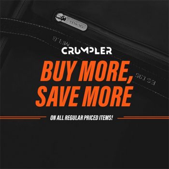 Crumpler-Buy-More-Save-More-Promo-350x350 - Bags Fashion Accessories Fashion Lifestyle & Department Store Johor Kedah Kelantan Kuala Lumpur Melaka Negeri Sembilan Online Store Pahang Penang Perak Perlis Promotions & Freebies Putrajaya Sabah Sarawak Selangor Terengganu 