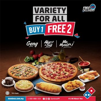 Dominos-Pizza-Variety-For-All-Deal-350x350 - Beverages Food , Restaurant & Pub Pizza Promotions & Freebies 