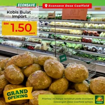 Econsave-Grocery-Opening-Promotion-at-Desa-Coalfields-12-350x350 - Promotions & Freebies Selangor Supermarket & Hypermarket 