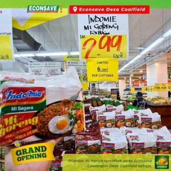 Econsave-Grocery-Opening-Promotion-at-Desa-Coalfields-25-350x350 - Promotions & Freebies Selangor Supermarket & Hypermarket 