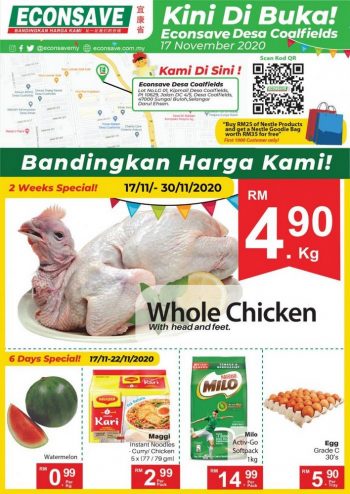 Econsave-Opening-Promotion-at-Desa-Coalfields-350x494 - Promotions & Freebies Selangor Supermarket & Hypermarket 
