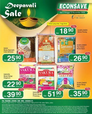 Econsave-Rice-Deepavali-Sale-350x434 - Johor Kedah Kelantan Kuala Lumpur Malaysia Sales Melaka Negeri Sembilan Pahang Penang Perak Perlis Putrajaya Selangor Supermarket & Hypermarket Terengganu 