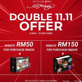 Ed-Hardy-11.11-Sale-at-Mitsui-Outlet-Park-350x350 - Apparels Fashion Accessories Fashion Lifestyle & Department Store Malaysia Sales Selangor 