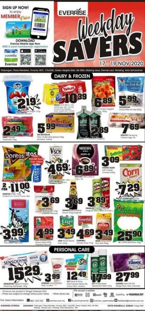 Everrise-Weekly-Savers-Promo-291x625 - Promotions & Freebies Sarawak Supermarket & Hypermarket 