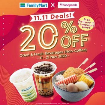 FamilyMart-11.11-Deals-Promotion-at-FoodPanda-350x350 - Beverages Food , Restaurant & Pub Johor Kedah Kelantan Kuala Lumpur Melaka Negeri Sembilan Online Store Pahang Penang Perak Perlis Promotions & Freebies Putrajaya Sabah Sarawak Selangor Terengganu 