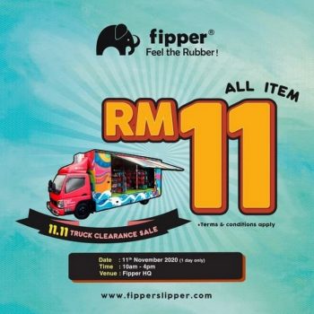 Fipper-11.11-Truck-Clearance-Sale-350x350 - Fashion Accessories Fashion Lifestyle & Department Store Footwear Selangor Warehouse Sale & Clearance in Malaysia 
