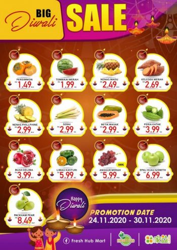 Fresh-Hub-Big-Diwali-Sale-Promotion-1-350x495 - Johor Kedah Kelantan Kuala Lumpur Melaka Negeri Sembilan Pahang Penang Perak Perlis Promotions & Freebies Putrajaya Sabah Sarawak Selangor Supermarket & Hypermarket Terengganu 