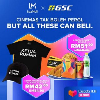 GSC-11.11-Sale-at-Lazada-350x350 - Cinemas Johor Kedah Kelantan Kuala Lumpur Malaysia Sales Melaka Movie & Music & Games Negeri Sembilan Pahang Penang Perak Perlis Putrajaya Sabah Sarawak Selangor Terengganu 