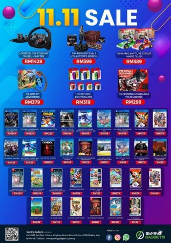 Gamester-Direct-11.11-Sale-350x495 - Computer Accessories Electronics & Computers IT Gadgets Accessories Malaysia Sales Selangor 