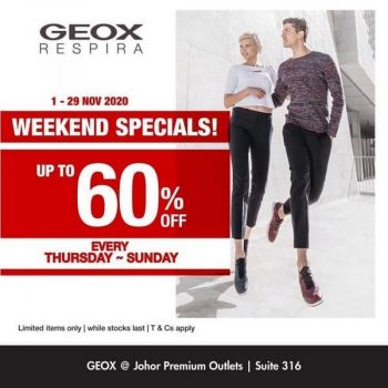Geox-Special-Sale-at-Johor-Premium-Outlets-350x350 - Apparels Fashion Accessories Fashion Lifestyle & Department Store Johor Malaysia Sales 