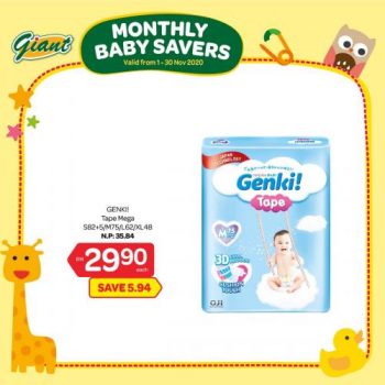 Giant-Monthly-Baby-Savers-Promotion-7-350x350 - Baby & Kids & Parenting Babycare Diapers Johor Kedah Kelantan Kuala Lumpur Melaka Milk Powder Negeri Sembilan Pahang Penang Perak Perlis Promotions & Freebies Putrajaya Sabah Sarawak Selangor Supermarket & Hypermarket Terengganu 