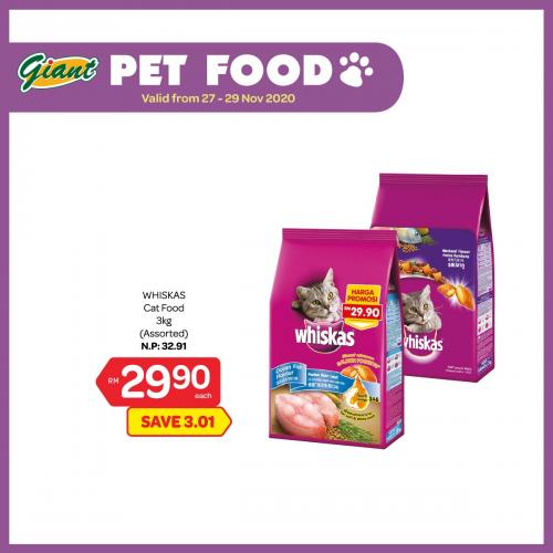 2729 Nov 2020 Giant Pet Food Promotion