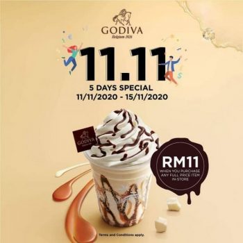 Godiva-11.11-Special-at-Genting-Highlands-Premium-Outlets-350x350 - Beverages Food , Restaurant & Pub Pahang Promotions & Freebies 