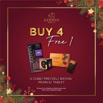 Godiva-Buy-4-Free-1-Promo-at-Genting-Highlands-Premium-Outlets-350x350 - Beverages Food , Restaurant & Pub Pahang Promotions & Freebies 