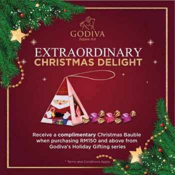 Godiva-Christmas-Promotion-at-Johor-Premium-Outlets-350x350 - Beverages Food , Restaurant & Pub Johor Promotions & Freebies 