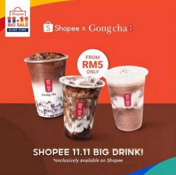 Gong-Cha-11.11-Sale-at-Shopee-350x349 - Beverages Food , Restaurant & Pub Johor Kedah Kelantan Kuala Lumpur Malaysia Sales Melaka Negeri Sembilan Online Store Pahang Penang Perak Perlis Putrajaya Sabah Sarawak Selangor Terengganu 