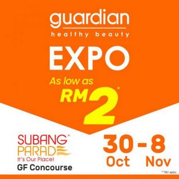 Guardian-Expo-at-Subang-Parade-350x350 - Beauty & Health Health Supplements Personal Care Promotions & Freebies Selangor 