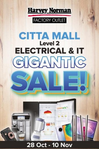 Harvey-Norman-Electrical-IT-Gigantic-Sale-at-Citta-Mall-350x525 - Electronics & Computers Home Appliances IT Gadgets Accessories Selangor Warehouse Sale & Clearance in Malaysia 