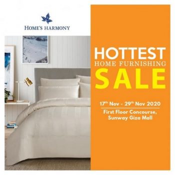 Homes-Harmony-Hottest-Home-Furnishing-Sale-at-Sunway-Giza-Mall-350x350 - Beddings Furniture Home & Garden & Tools Home Decor Malaysia Sales Selangor 