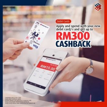 Hong-Leong-Bank-Cashback-Promo-350x350 - Bank & Finance Hong Leong Bank Johor Kedah Kelantan Kuala Lumpur Melaka Negeri Sembilan Pahang Penang Perak Perlis Promotions & Freebies Putrajaya Sabah Sarawak Selangor Terengganu 