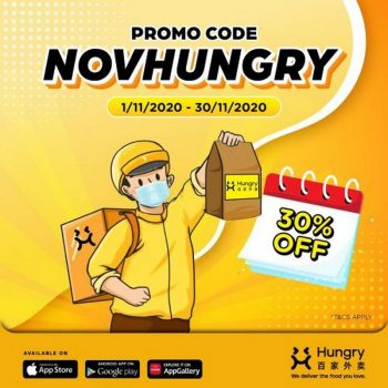 Hungry-November-Promotion-350x350 - Beverages Food , Restaurant & Pub Johor Kedah Kelantan Kuala Lumpur Melaka Negeri Sembilan Online Store Pahang Penang Perak Perlis Promotions & Freebies Putrajaya Sabah Sarawak Selangor Terengganu 