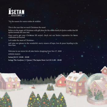 Isetan-Christmas-Promotion-1-350x350 - Kuala Lumpur Promotions & Freebies Selangor Supermarket & Hypermarket 