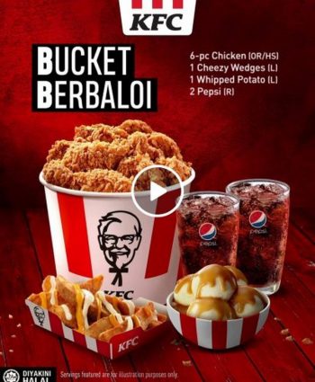 KFC-Bucket-Berbaloi-Promo-350x425 - Beverages Food , Restaurant & Pub Johor Kedah Kelantan Kuala Lumpur Melaka Negeri Sembilan Online Store Pahang Penang Perak Perlis Promotions & Freebies Putrajaya Sabah Sarawak Selangor Terengganu 