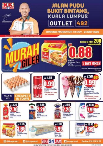 KK-Super-Mart-Opening-Promotion-at-Jalan-Pudu-Bukit-Bintang-350x495 - Kuala Lumpur Promotions & Freebies Selangor Supermarket & Hypermarket 