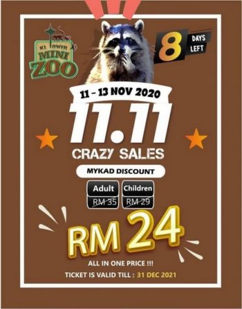 KL-Tower-Mini-Zoo-11.11-Crazy-Sale-350x446 - Kuala Lumpur Malaysia Sales Others Selangor 