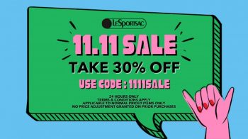 LeSportsac-11.11-Sale-350x196 - Bags Fashion Accessories Fashion Lifestyle & Department Store Johor Kedah Kelantan Kuala Lumpur Malaysia Sales Melaka Negeri Sembilan Pahang Penang Perak Perlis Putrajaya Sabah Sarawak Selangor Terengganu 