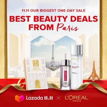 Loreal-Paris-11.11-Sale-at-Lazada-350x350 - Beauty & Health Johor Kedah Kelantan Kuala Lumpur Malaysia Sales Melaka Negeri Sembilan Online Store Pahang Penang Perak Perlis Personal Care Putrajaya Sabah Sarawak Selangor Skincare Terengganu 