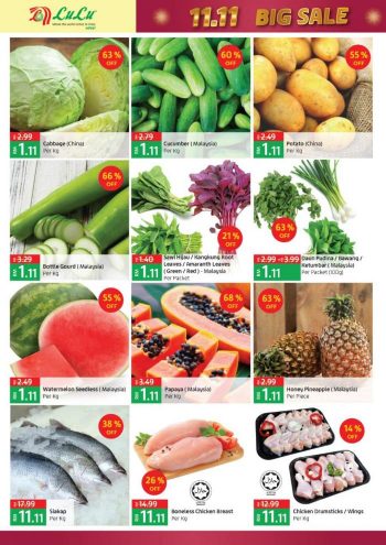 LuLu-Hypermarket-11.11-Sale-2-350x495 - Kuala Lumpur Malaysia Sales Promotions & Freebies Selangor Supermarket & Hypermarket 