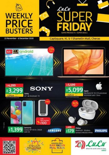 LuLu-Hypermarket-Black-Friday-Sale-Promotion-Catalogue-350x495 - Kuala Lumpur Promotions & Freebies Selangor Supermarket & Hypermarket 