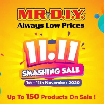 MR-DIY-11.11-Smashing-Sale-350x350 - Home & Garden & Tools Johor Kedah Kelantan Kuala Lumpur Malaysia Sales Melaka Negeri Sembilan Online Store Others Pahang Penang Perak Perlis Putrajaya Sabah Safety Tools & DIY Tools Sarawak Selangor Terengganu 