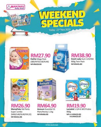 Manjaku-Weekend-Promotion-350x438 - Baby & Kids & Parenting Babycare Johor Kedah Kelantan Kuala Lumpur Melaka Negeri Sembilan Pahang Penang Perak Perlis Promotions & Freebies Putrajaya Sabah Sarawak Selangor Terengganu 