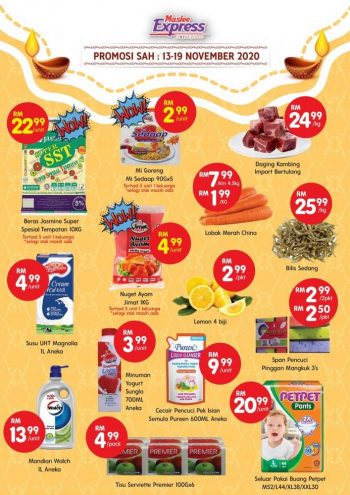 Maslee-Deepavali-Promotion-350x495 - Johor Promotions & Freebies Supermarket & Hypermarket 