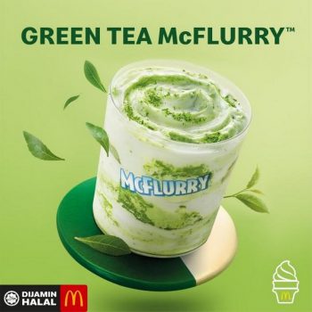 McDonalds-Green-Tea-McFlurry-Promo-350x350 - Beverages Food , Restaurant & Pub Johor Kedah Kelantan Kuala Lumpur Melaka Negeri Sembilan Pahang Penang Perak Perlis Promotions & Freebies Putrajaya Sabah Sarawak Selangor Terengganu 