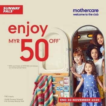 Mothercare-Special-Promo-with-Sunway-Pals-350x350 - Baby & Kids & Parenting Babycare Promotions & Freebies Selangor 