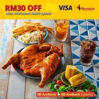 Nandos-Special-Promo-with-AmBank-350x350 - AmBank Bank & Finance Beverages Food , Restaurant & Pub Johor Kedah Kelantan Kuala Lumpur Melaka Negeri Sembilan Pahang Penang Perak Perlis Promotions & Freebies Putrajaya Sabah Sarawak Selangor Terengganu 