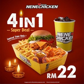 Nene-Chicken-4-in-1-Super-11.11-Deal-350x350 - Beverages Food , Restaurant & Pub Johor Kedah Kelantan Kuala Lumpur Melaka Negeri Sembilan Pahang Penang Perak Perlis Promotions & Freebies Putrajaya Sabah Sarawak Selangor Terengganu 