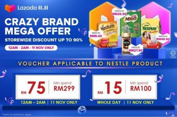 Nestle-11.11-Sale-at-lazada-350x232 - Johor Kedah Kelantan Kuala Lumpur Malaysia Sales Melaka Negeri Sembilan Online Store Others Pahang Penang Perak Perlis Putrajaya Sabah Sarawak Selangor Terengganu 