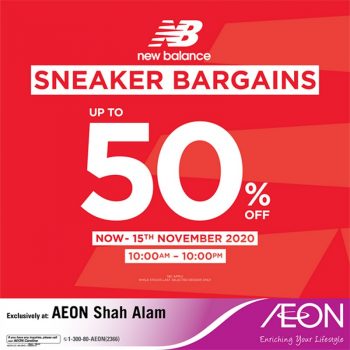 New-Balance-Sneaker-Bargains-at-AEON-Shah-Alam-350x350 - Fashion Lifestyle & Department Store Footwear Malaysia Sales Selangor 