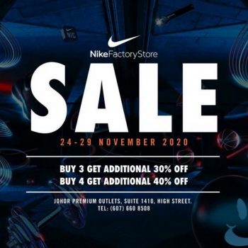 Nike-Factory-Store-Special-Sale-at-Johor-Premium-Outlets-350x350 - Apparels Fashion Accessories Fashion Lifestyle & Department Store Footwear Johor Malaysia Sales 